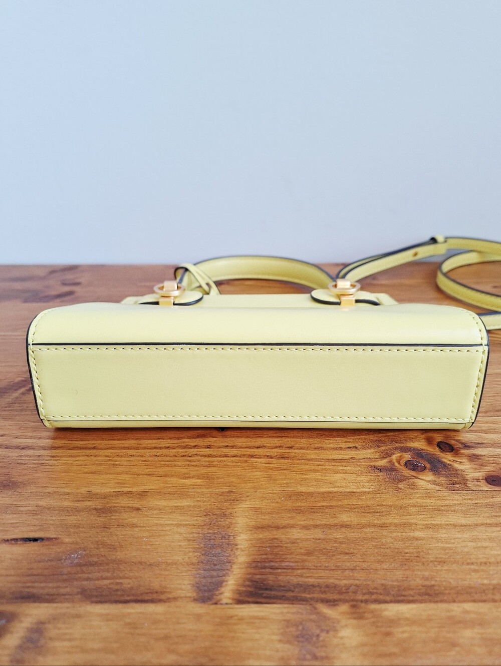 Tory Burch Lee Radziwill Petite Mini Bag - Butter Yellow - Picture 6 of 11